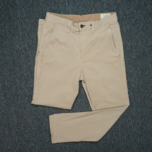rag & bone Pants Mens 29x28 Beige Tan Flat Front Chino Trousers